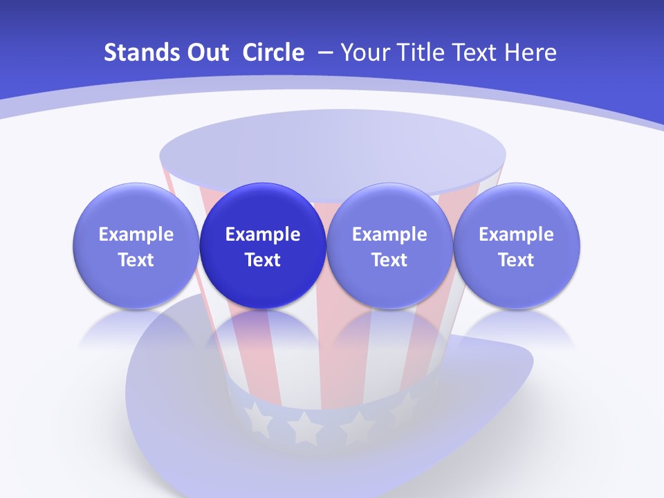 Colorful Blue Declaration PowerPoint Template