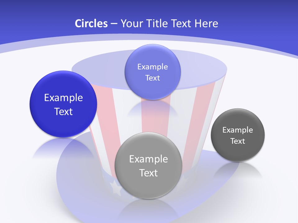 Colorful Blue Declaration PowerPoint Template