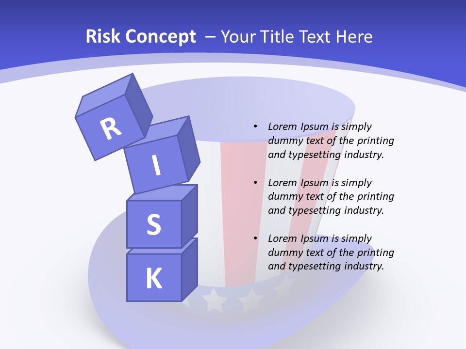 Colorful Blue Declaration PowerPoint Template