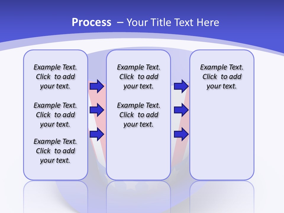 Colorful Blue Declaration PowerPoint Template