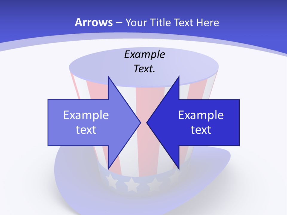 Colorful Blue Declaration PowerPoint Template