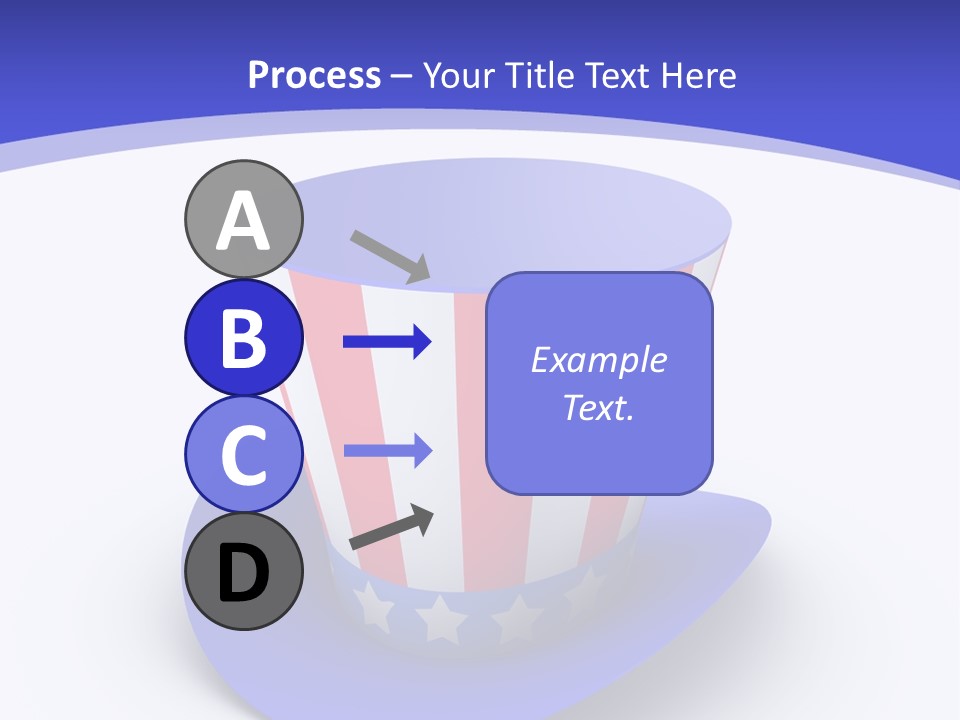 Colorful Blue Declaration PowerPoint Template