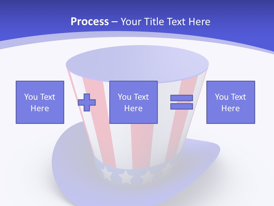 Colorful Blue Declaration PowerPoint Template