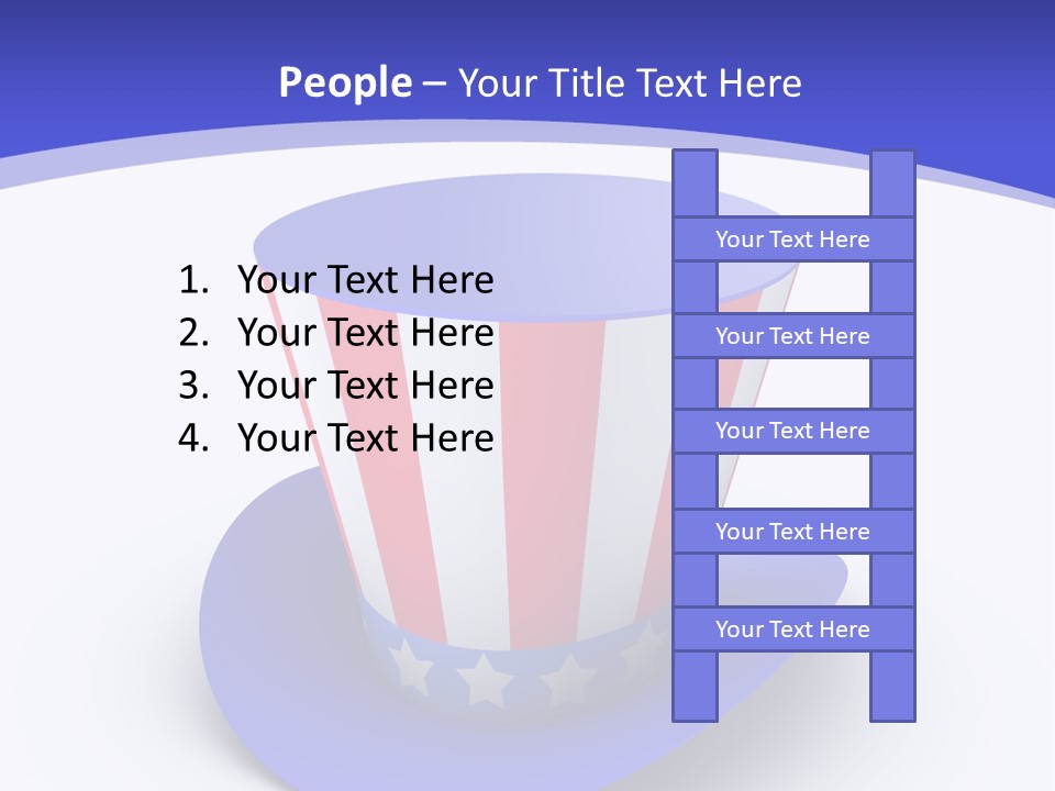 Colorful Blue Declaration PowerPoint Template