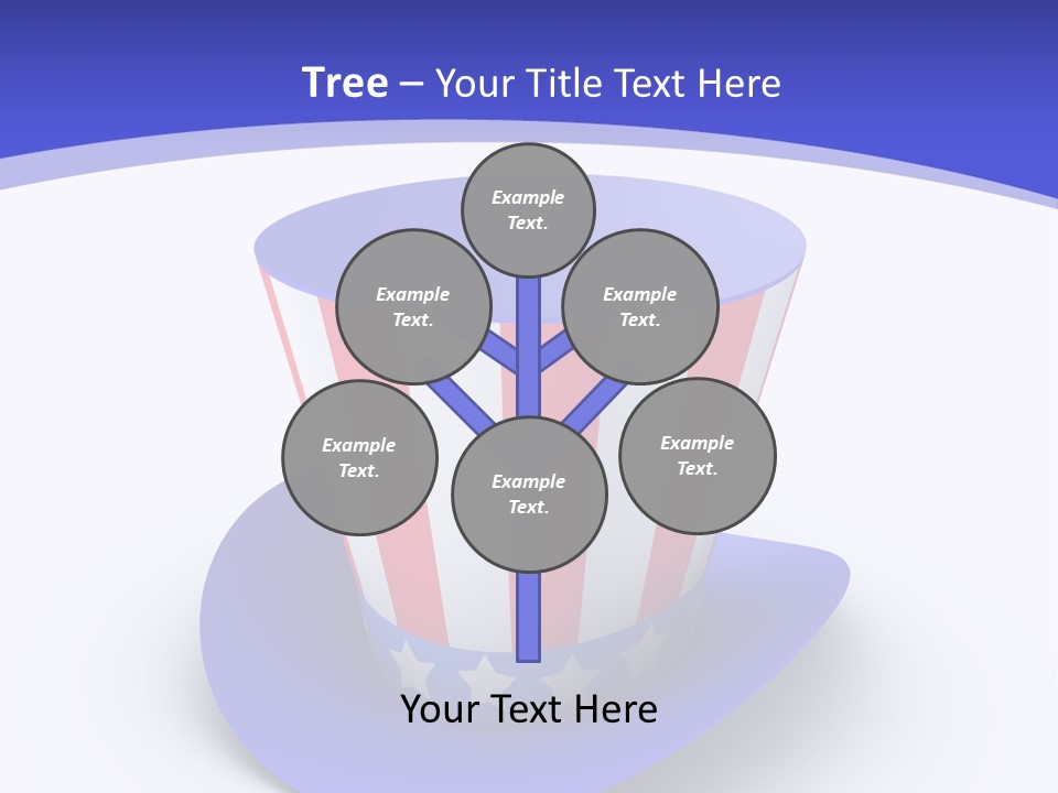 Colorful Blue Declaration PowerPoint Template