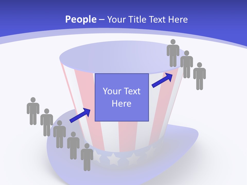 Colorful Blue Declaration PowerPoint Template