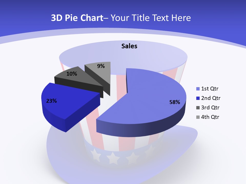 Colorful Blue Declaration PowerPoint Template