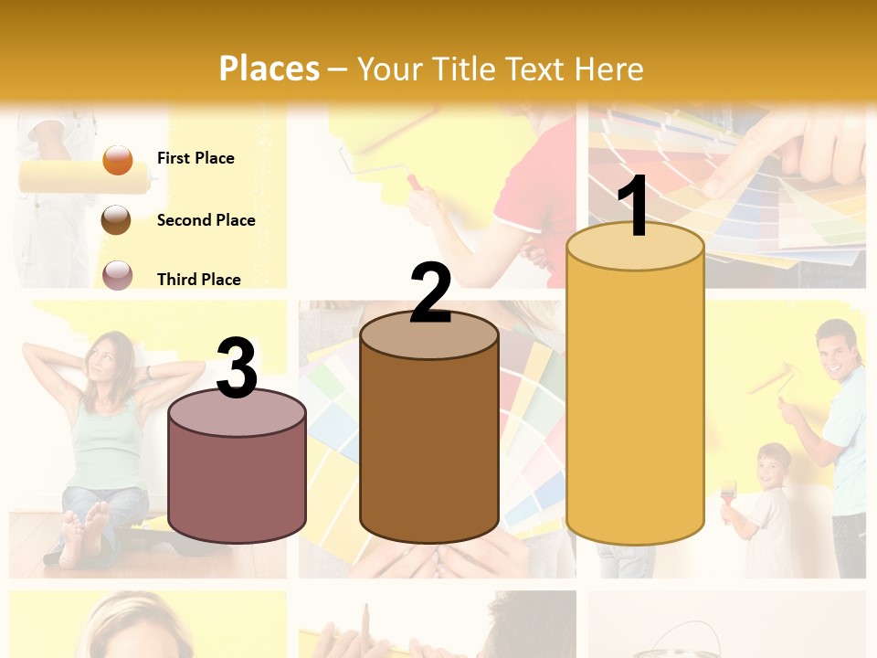 Design House Tape PowerPoint Template