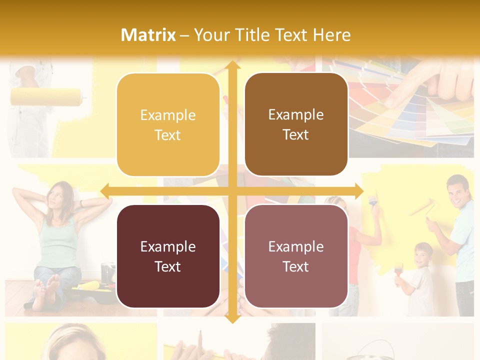 Design House Tape PowerPoint Template