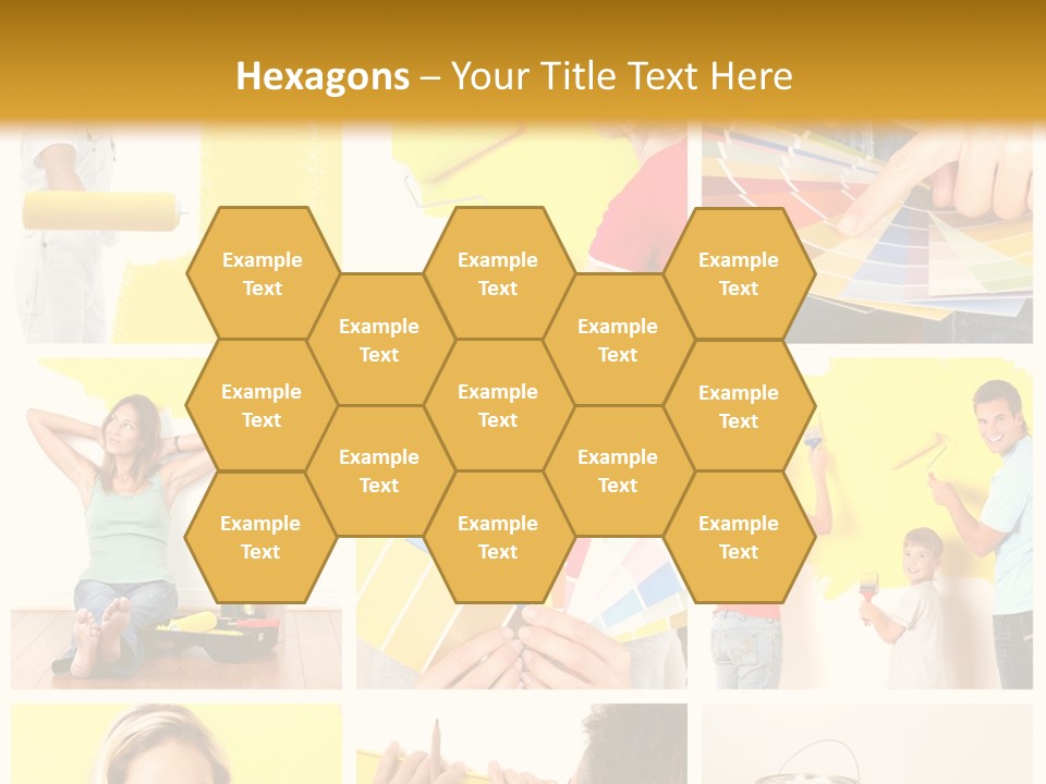 Design House Tape PowerPoint Template