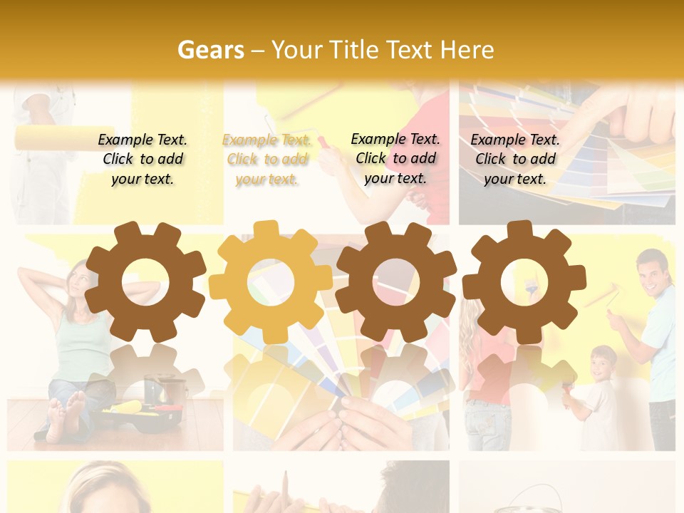 Design House Tape PowerPoint Template