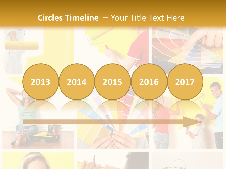 Design House Tape PowerPoint Template