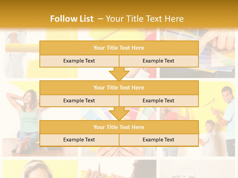 Design House Tape PowerPoint Template