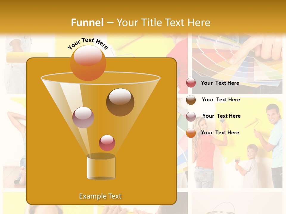 Design House Tape PowerPoint Template