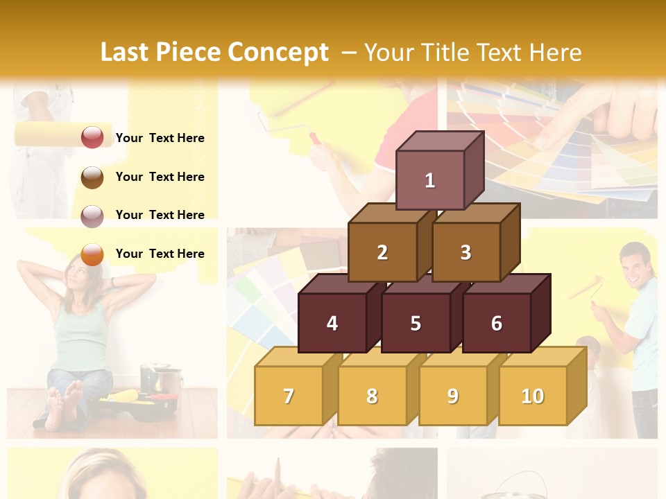 Design House Tape PowerPoint Template