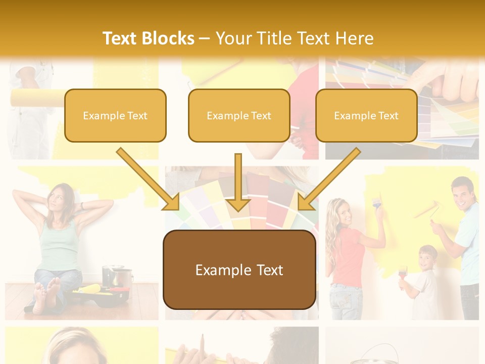 Design House Tape PowerPoint Template