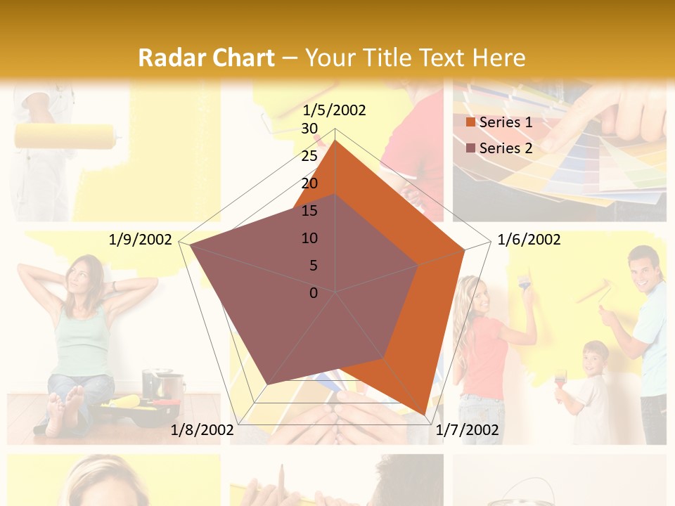 Design House Tape PowerPoint Template