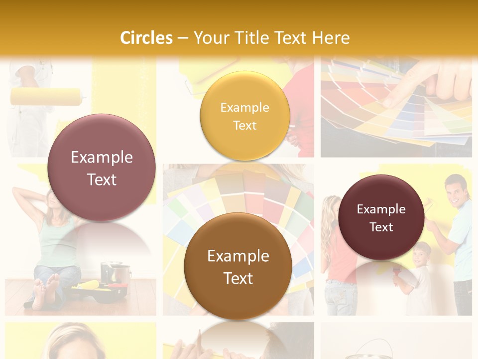 Design House Tape PowerPoint Template