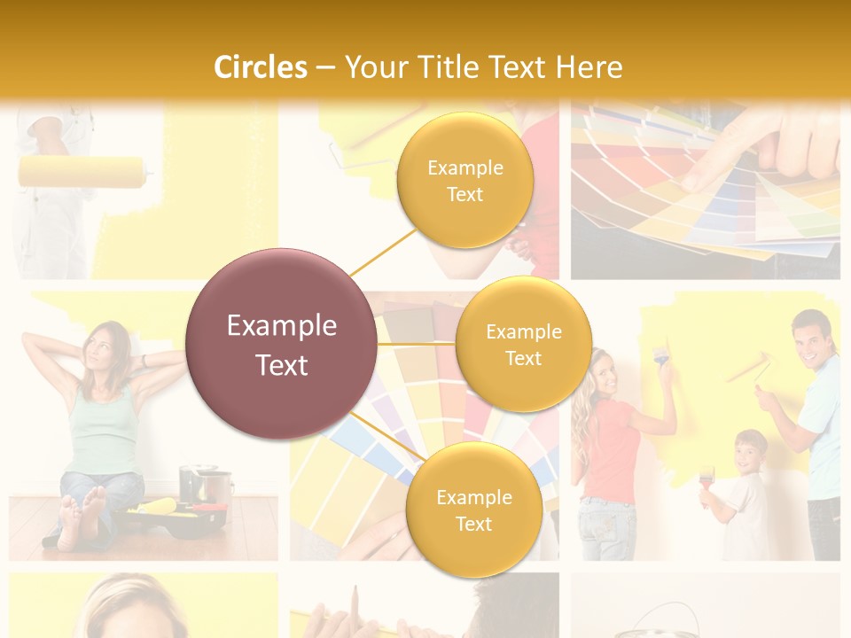 Design House Tape PowerPoint Template