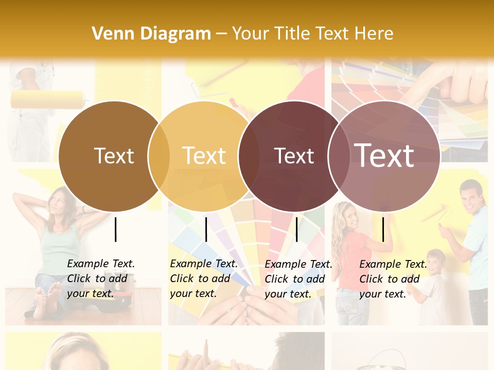 Design House Tape PowerPoint Template