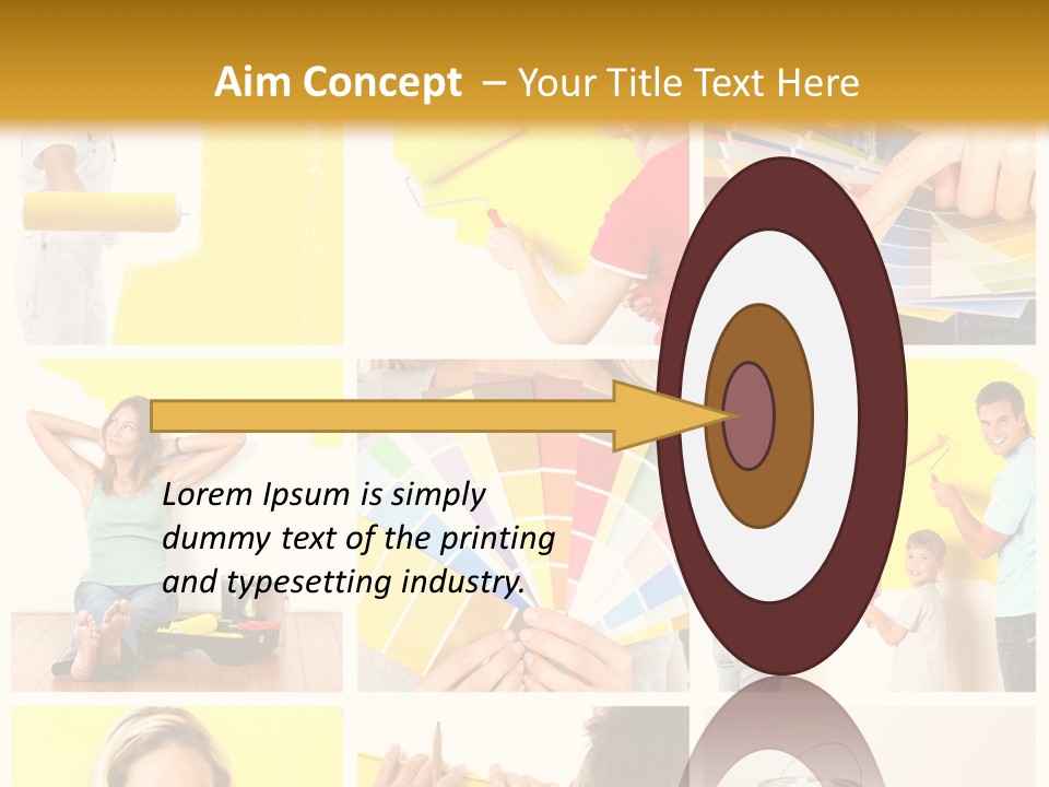 Design House Tape PowerPoint Template