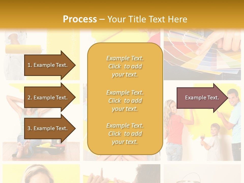 Design House Tape PowerPoint Template