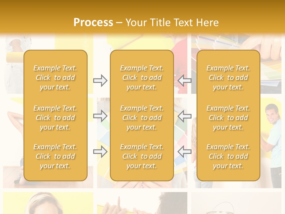Design House Tape PowerPoint Template