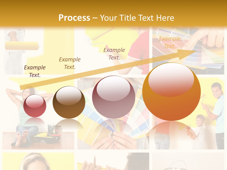 Design House Tape PowerPoint Template