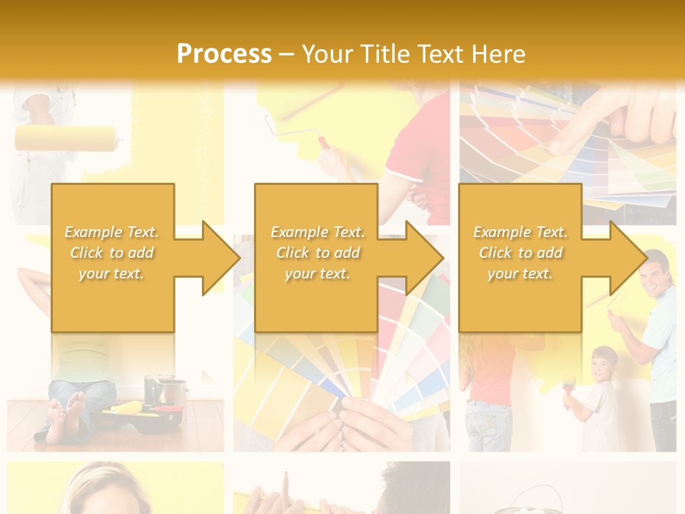 Design House Tape PowerPoint Template