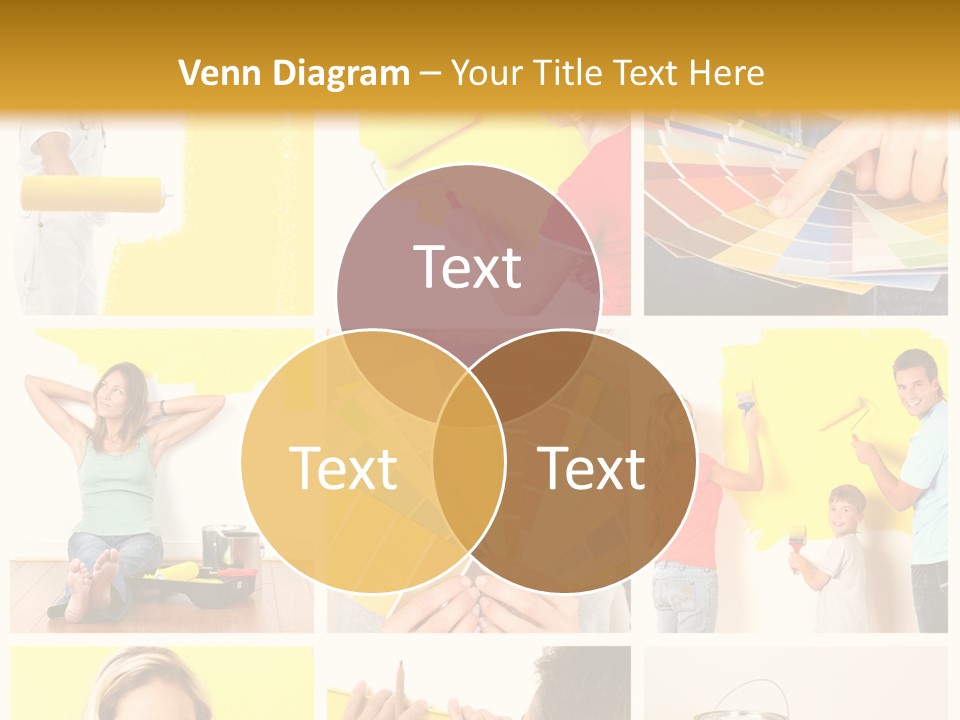 Design House Tape PowerPoint Template