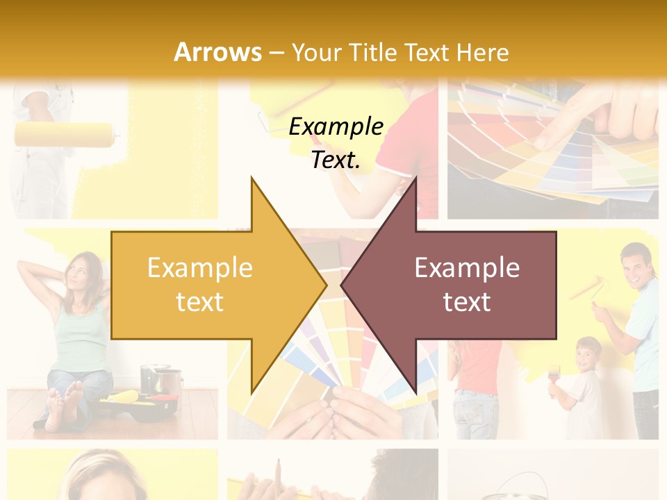 Design House Tape PowerPoint Template