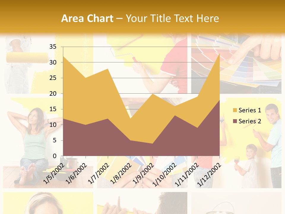 Design House Tape PowerPoint Template