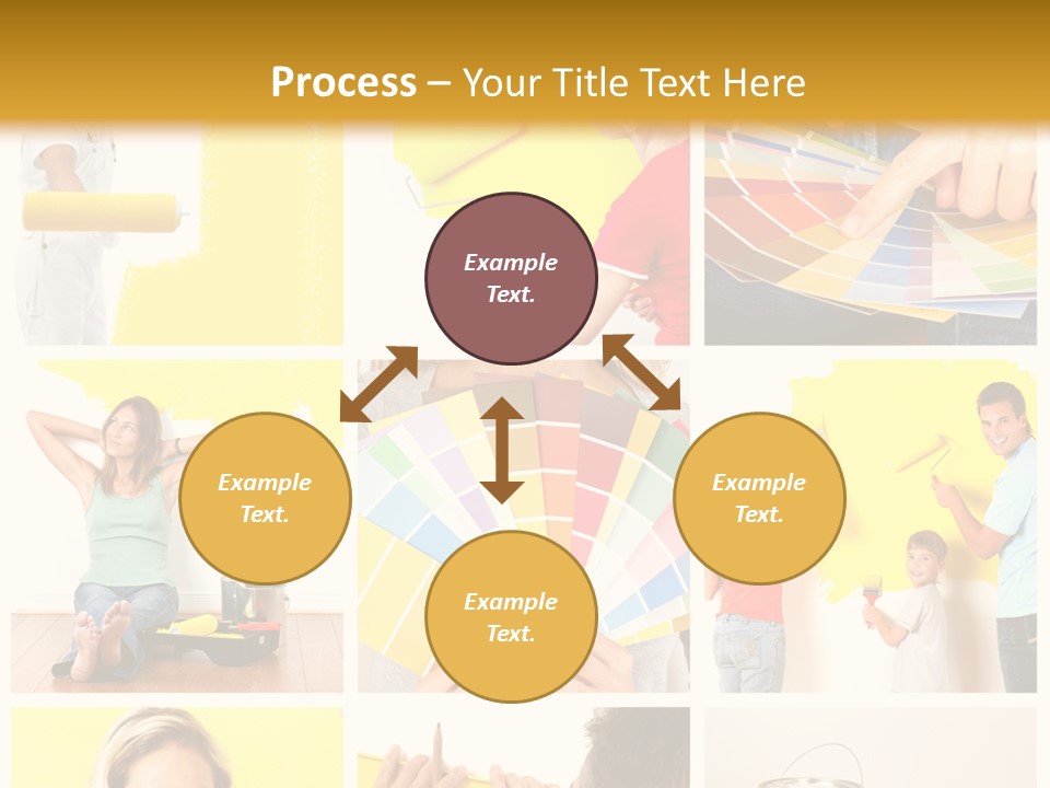 Design House Tape PowerPoint Template