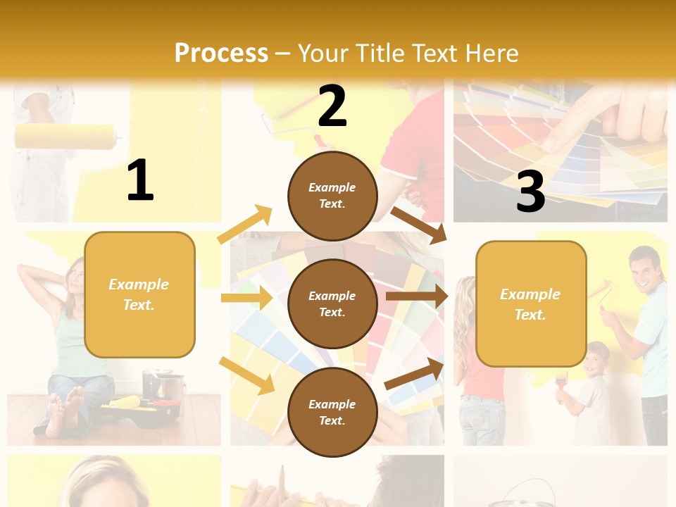 Design House Tape PowerPoint Template