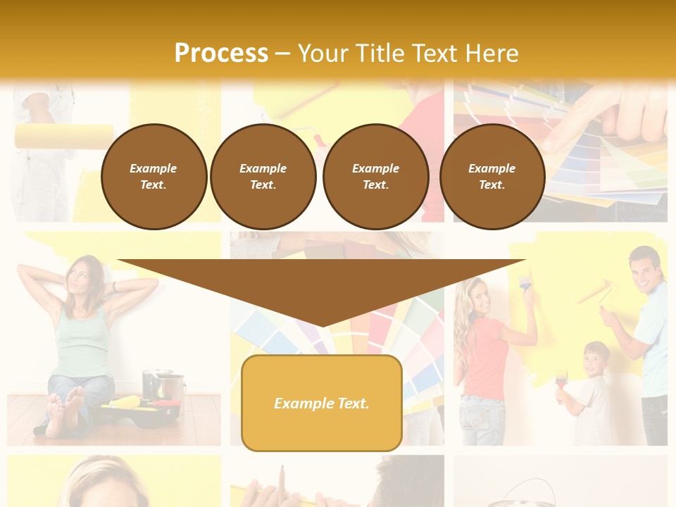 Design House Tape PowerPoint Template