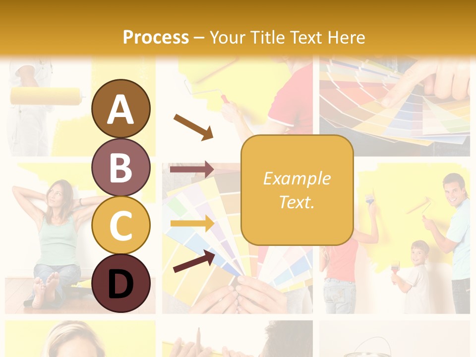 Design House Tape PowerPoint Template