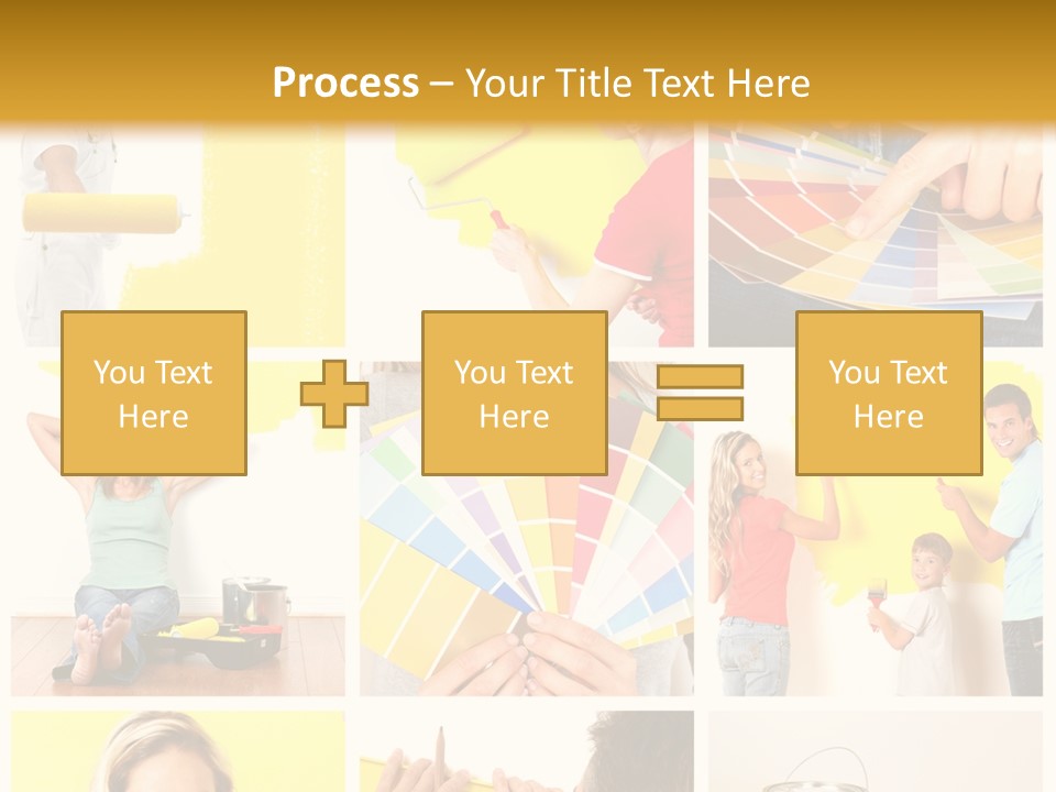 Design House Tape PowerPoint Template