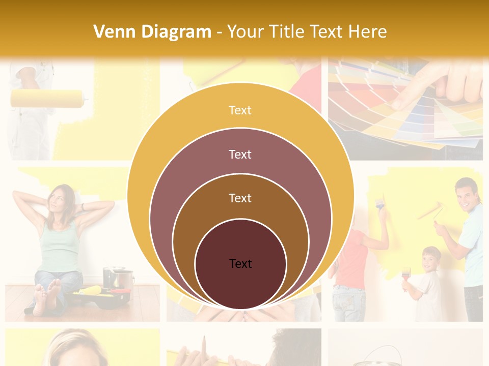 Design House Tape PowerPoint Template