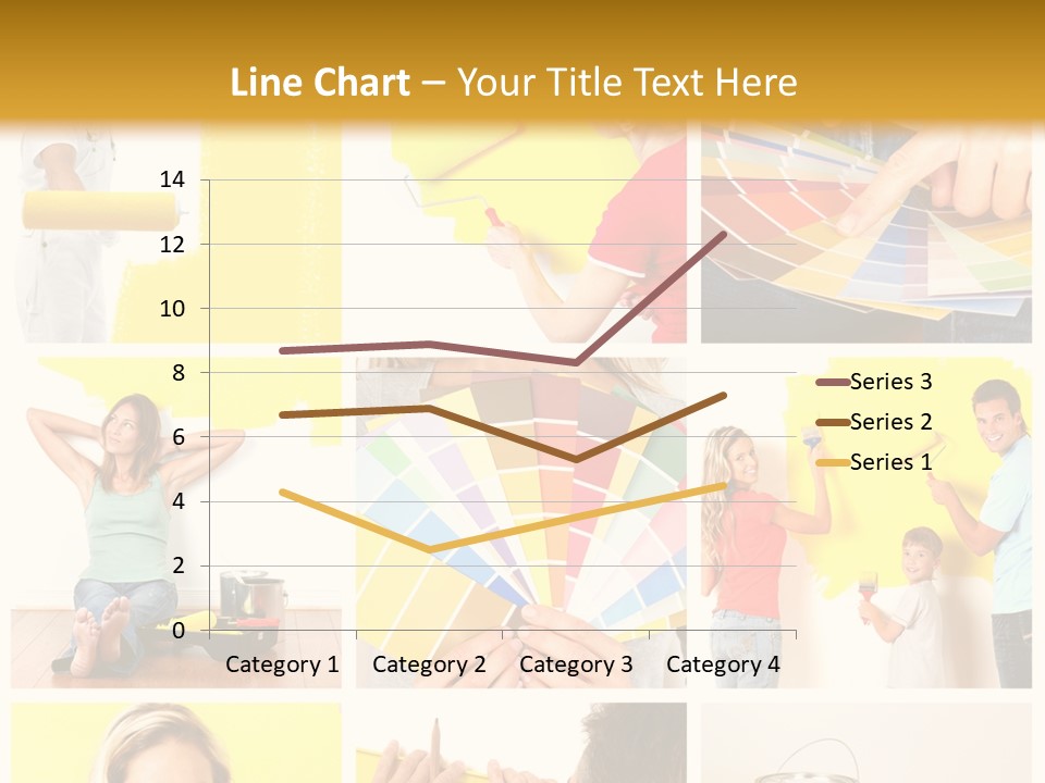 Design House Tape PowerPoint Template