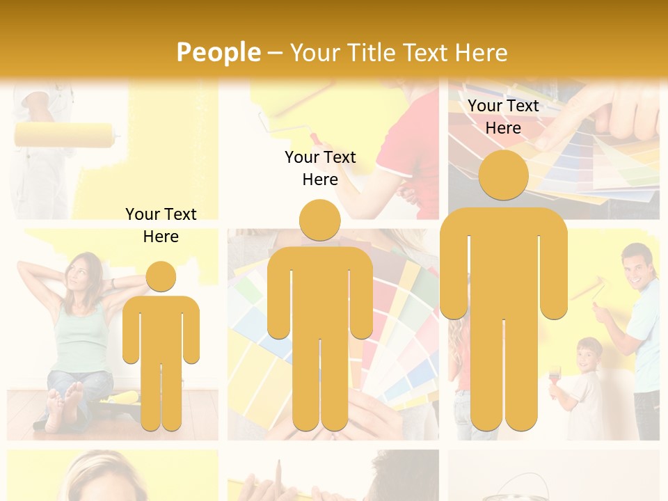 Design House Tape PowerPoint Template