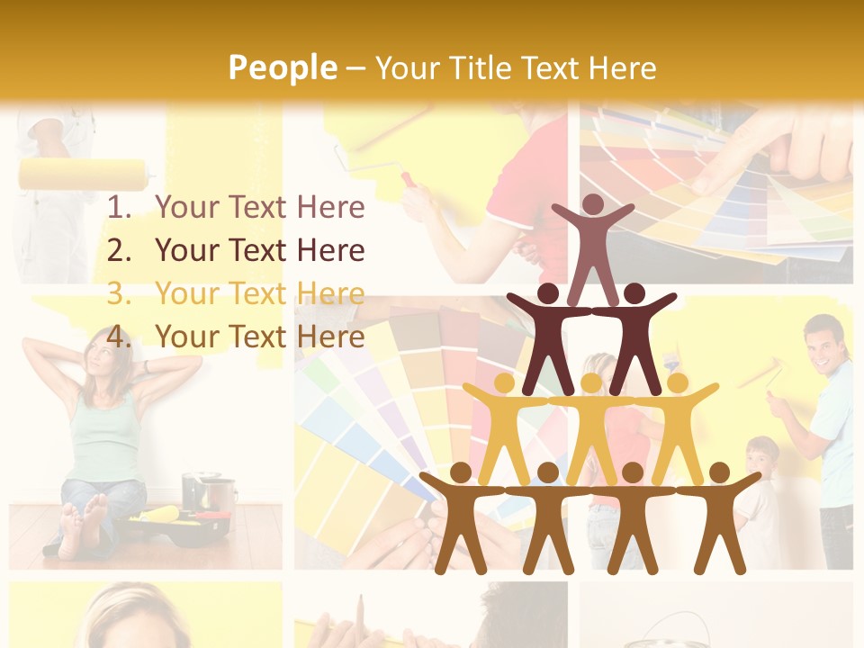 Design House Tape PowerPoint Template