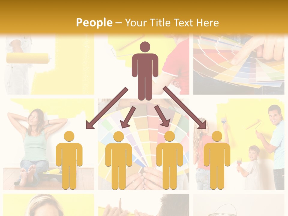 Design House Tape PowerPoint Template