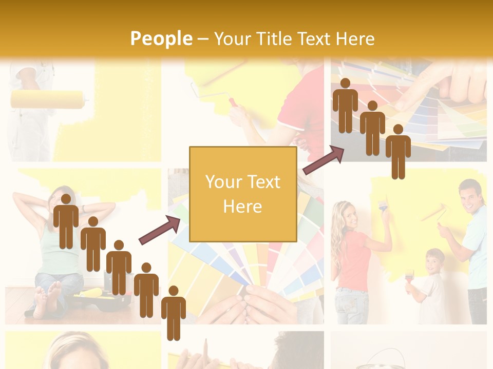 Design House Tape PowerPoint Template