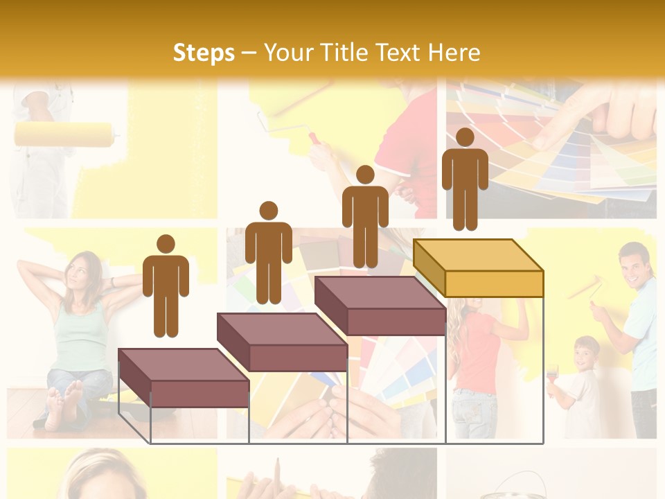 Design House Tape PowerPoint Template