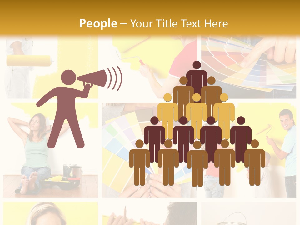 Design House Tape PowerPoint Template