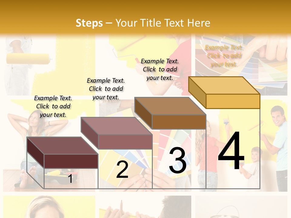 Design House Tape PowerPoint Template