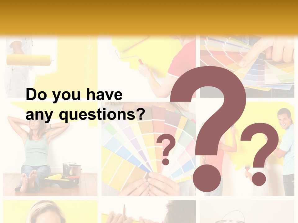 Design House Tape PowerPoint Template