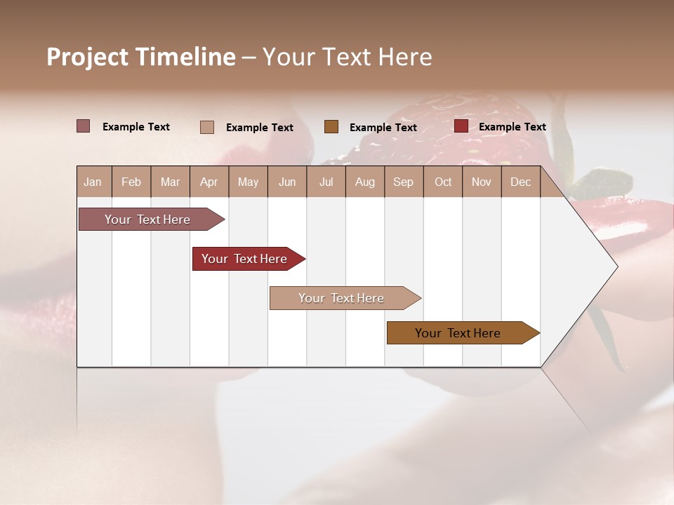 Face Fruit Glamour PowerPoint Template