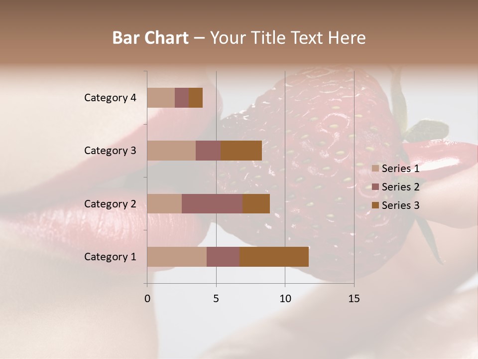 Face Fruit Glamour PowerPoint Template