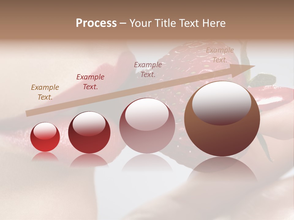 Face Fruit Glamour PowerPoint Template